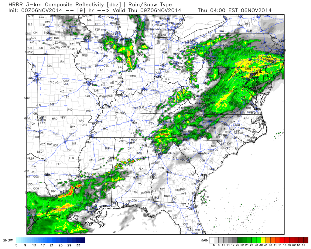 Showers will target the region along with gusty winds and colder air Thursday!