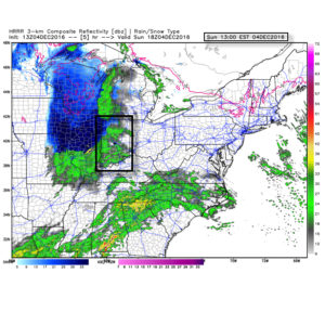 1p forecast radar